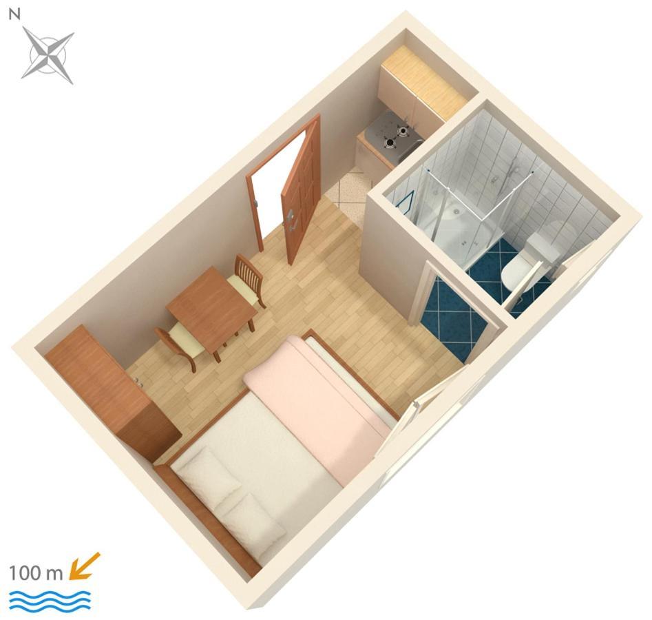 Apartments By The Sea Podaca, Makarska - 516 Luaran gambar