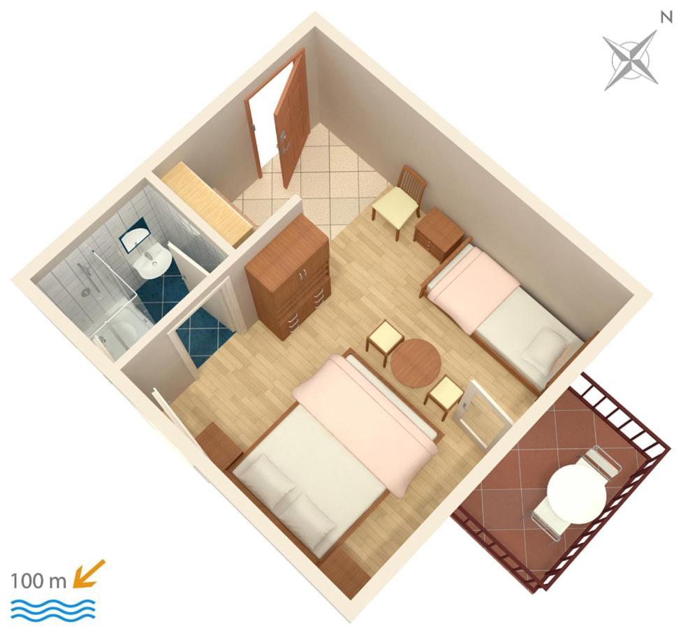 Apartments By The Sea Podaca, Makarska - 516 Luaran gambar